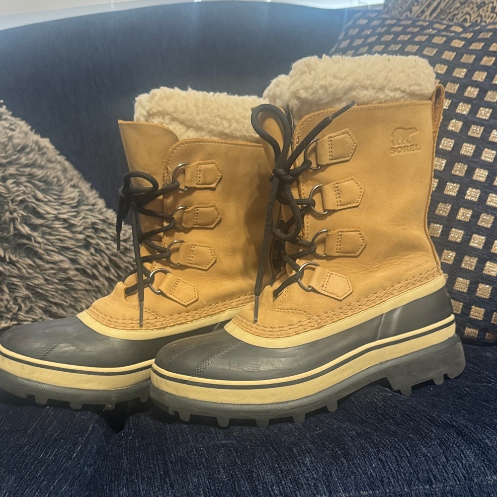 Sorel Brown and Black Insulated Boots